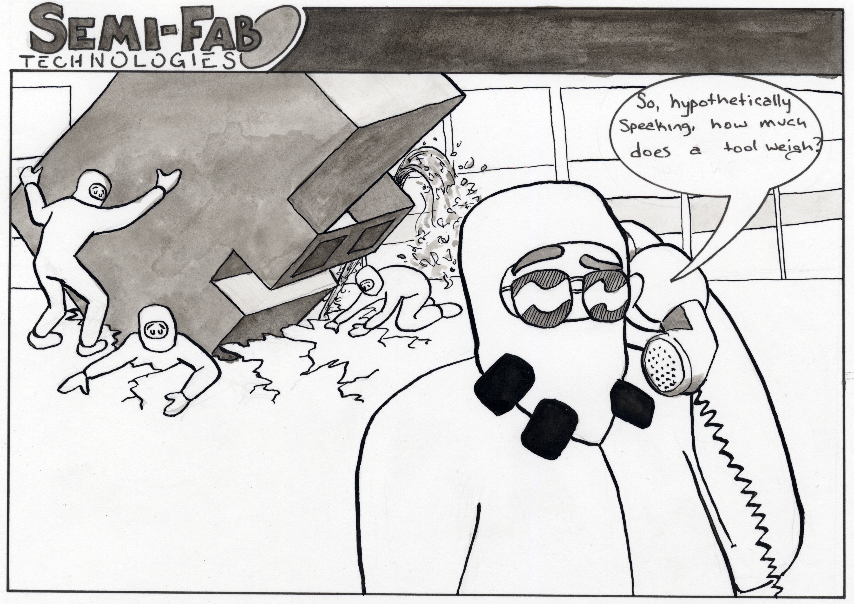 Hypothetically speaking, if the equipment is falling through the floor cause we were moving into the aisle without using spreader plates, should we stop running product in it?